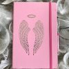 Angel wings A5 notebook and pen