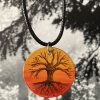 Tree of life necklace ~ individually wood burned